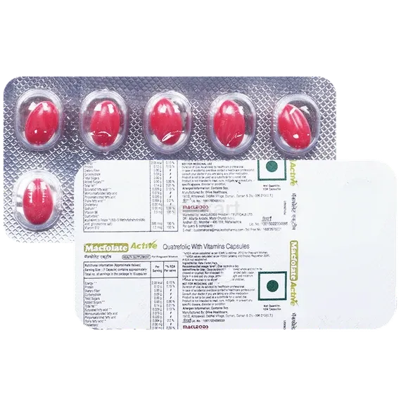 macfolate active capsule 10's